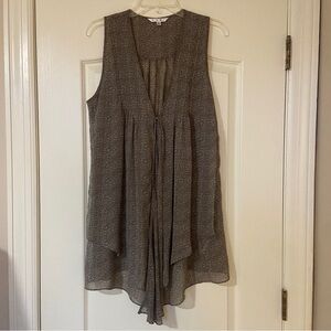 CAbi Sleeveless Drape Vest